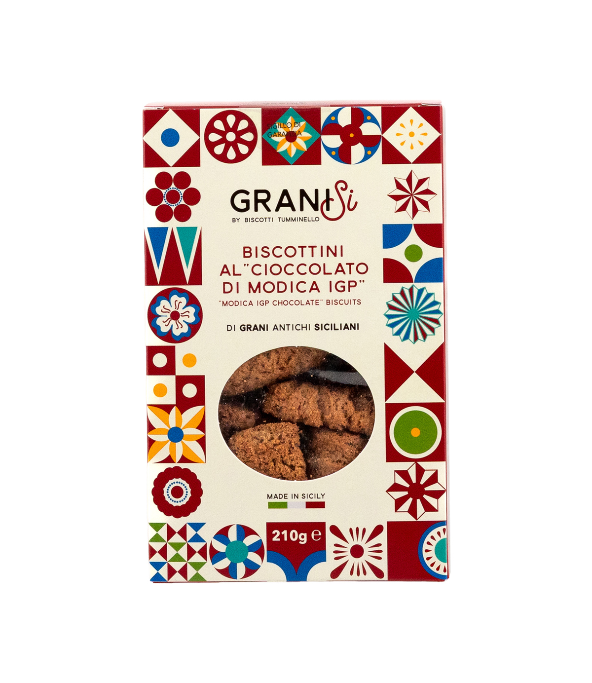 biscotti tumminello cioccolato di modica granisi