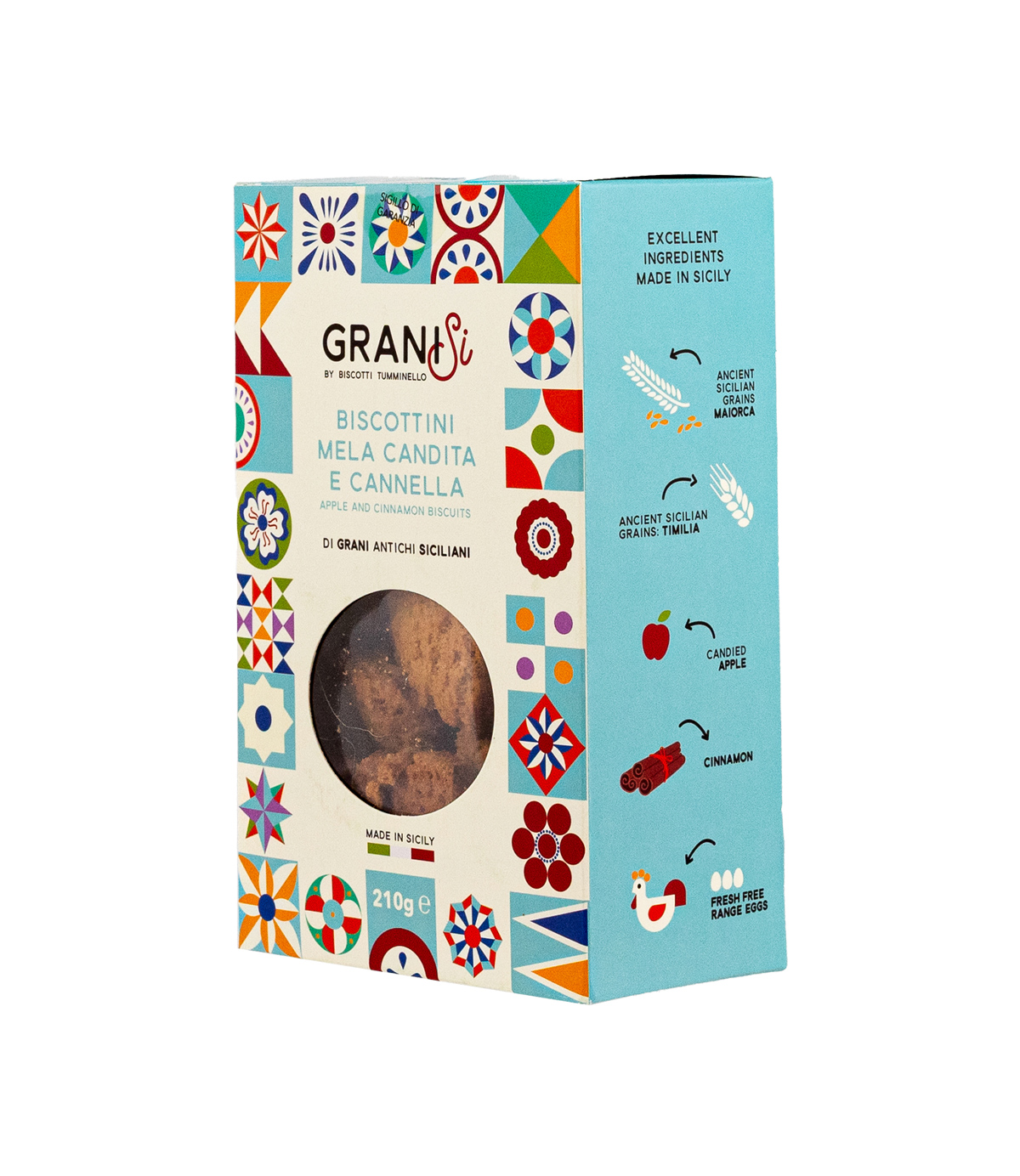 biscotti tumminello mela e cannella granisi