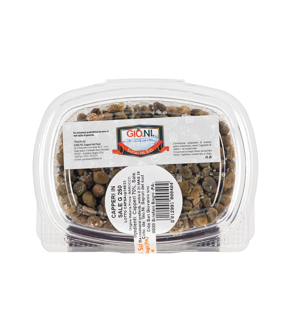 capperi in sale 250g
