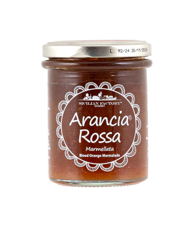 marmellata di arancia rossa sicilian factory