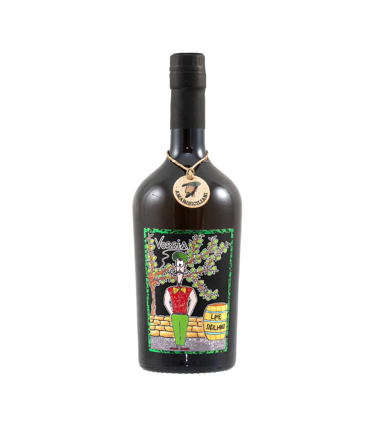 Liquore artigianale vossia al lime siciliano