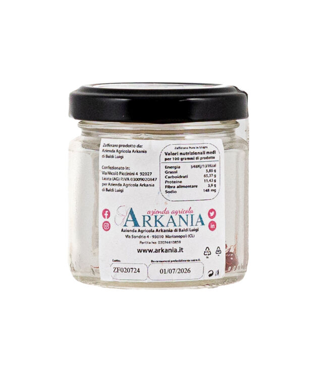 zafferano puro in stigmi arkania