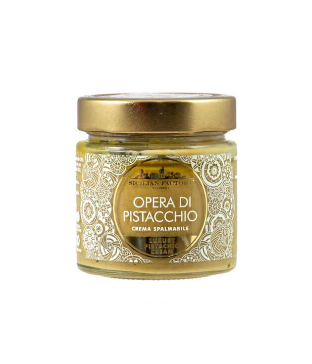 Crema di Pistacchio Siciliano | Dolce Spalmabile Artigianale Sicilian Factory - 200g