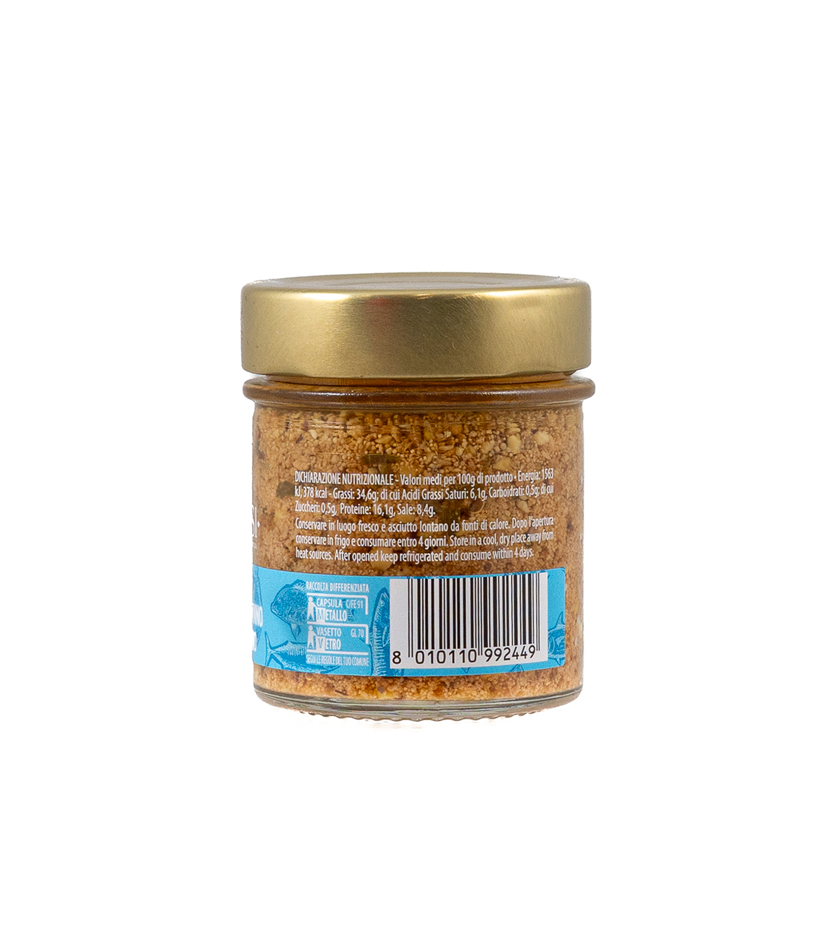 Patè di Bottarga e Pistacchio | Crema di Tonno Campisi - 100g - immagine 2