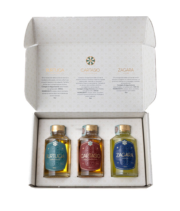 Tris Box 3 Liquori Artigianali agli Agrumi – Jacli