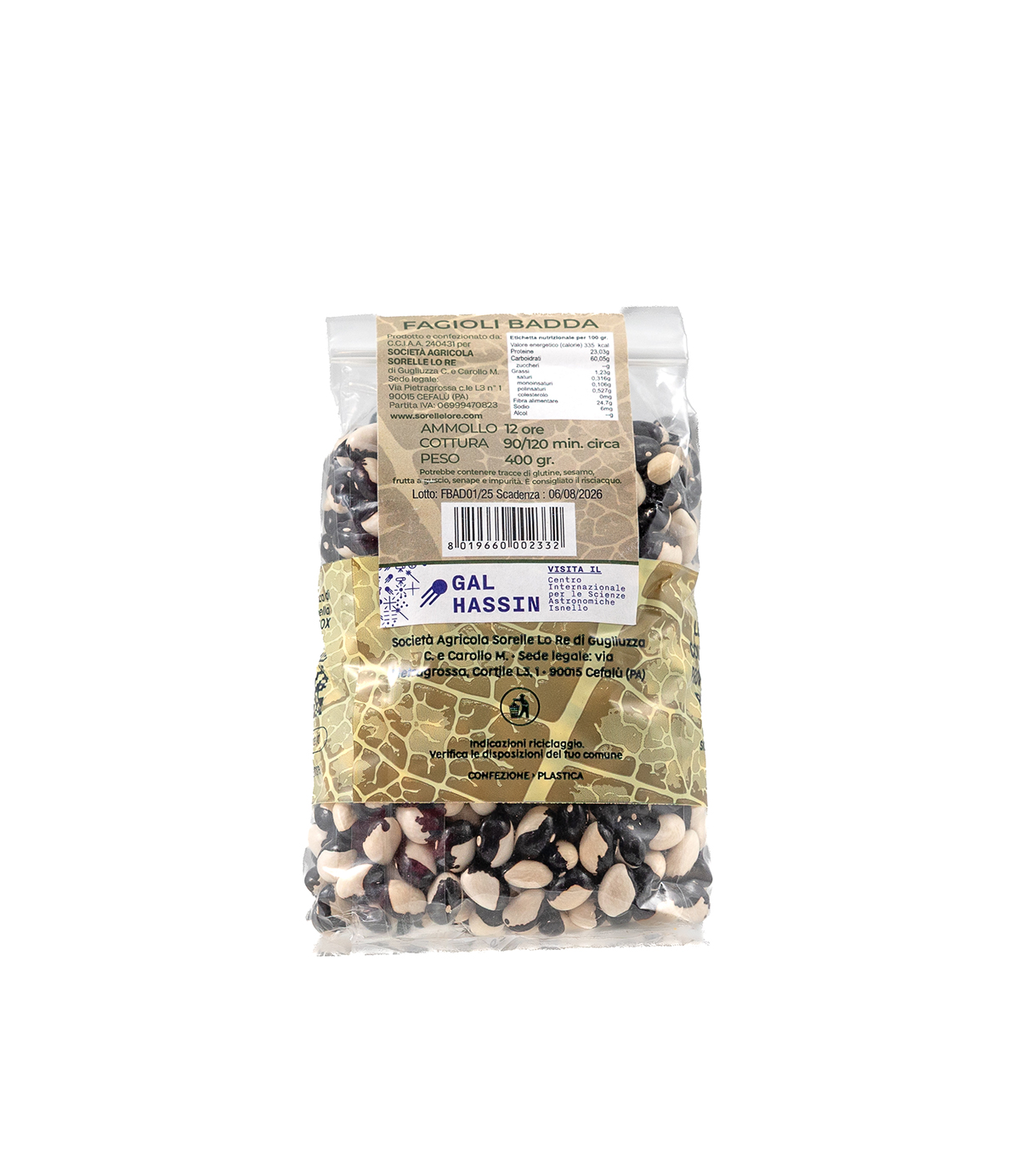 Fagioli Badda delle Madonie Siciliani – 400g - immagine 2